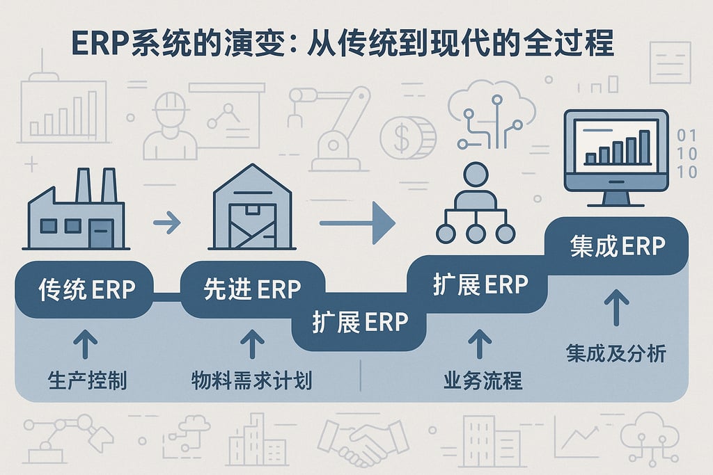 ERP系统的演变：从传统到现代的全过程