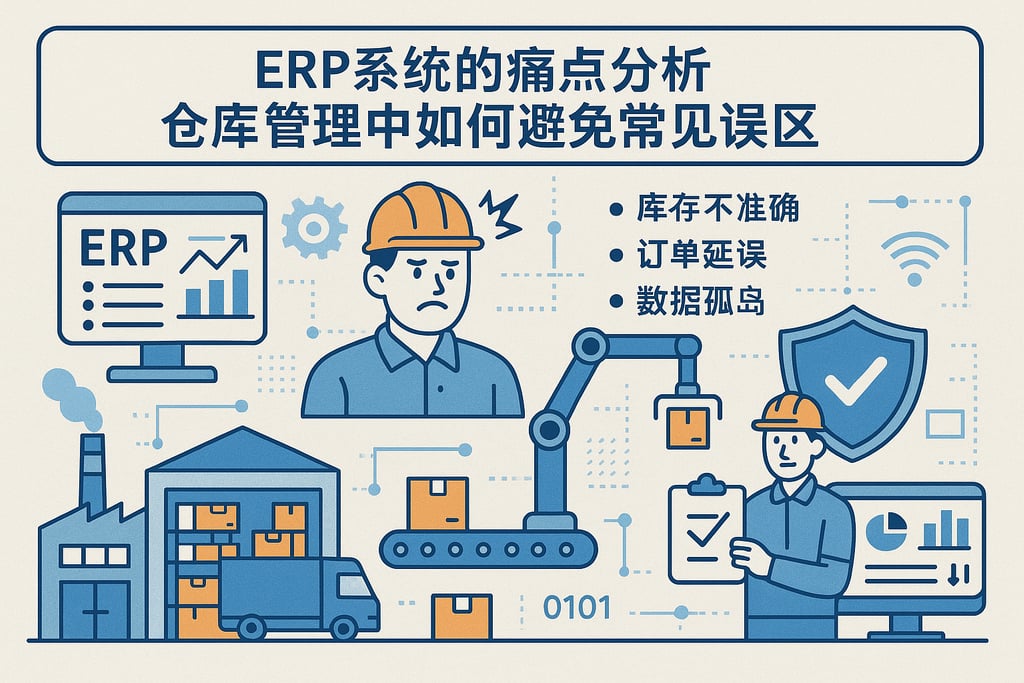 ERP系统的痛点分析，仓库管理中如何避免常见误区