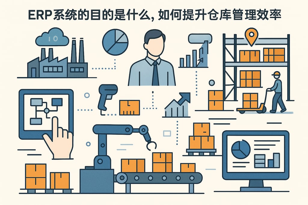 ERP系统的目的是什么，如何提升仓库管理效率