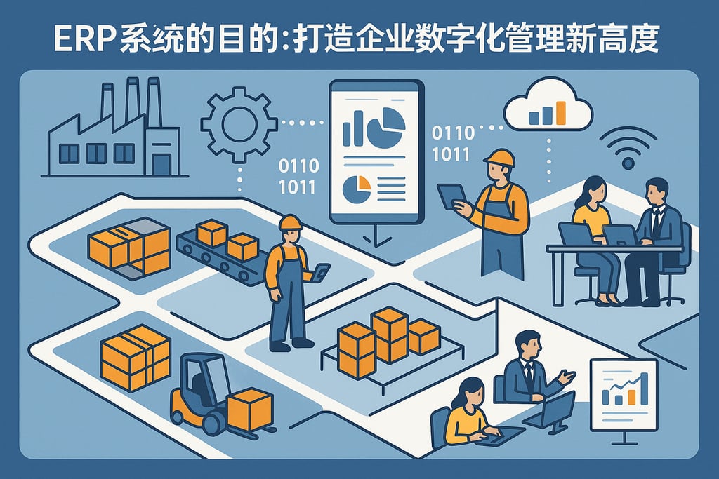ERP系统的目的：打造企业数字化管理新高度