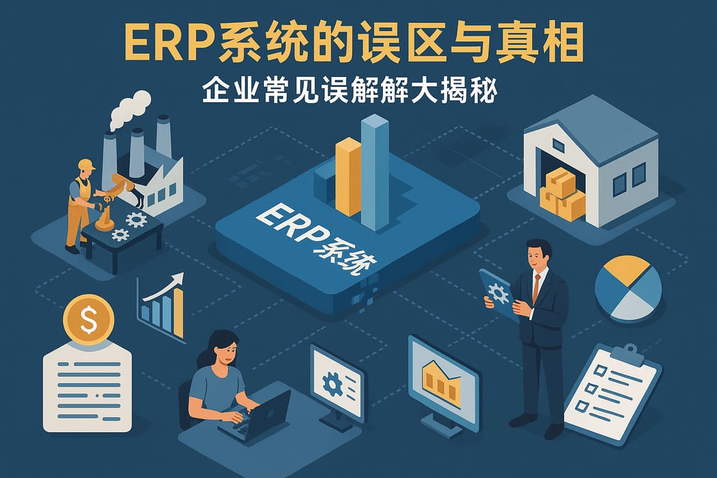 ERP系统的误区与真相：企业常见误解大揭秘