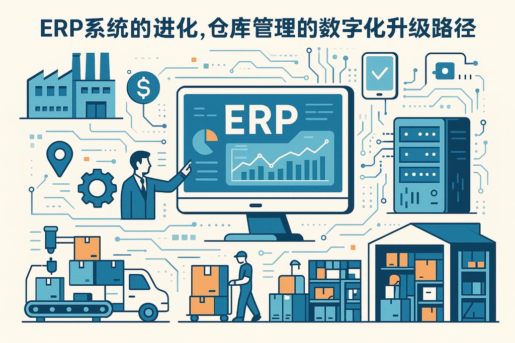 ERP系统的进化，仓库管理的数字化升级路径