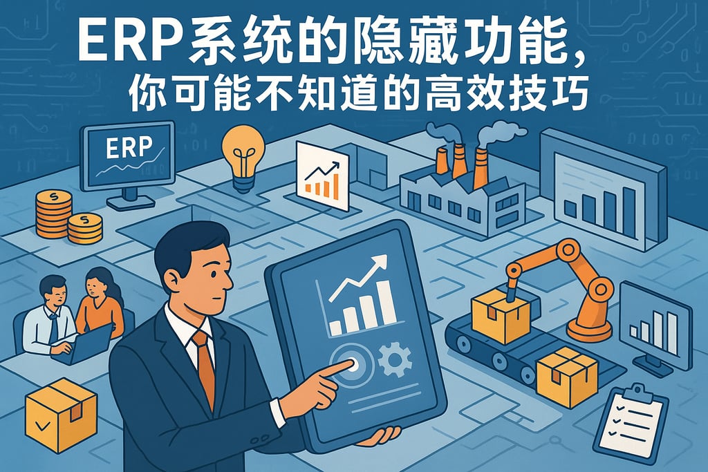 ERP系统的隐藏功能，你可能不知道的高效技巧