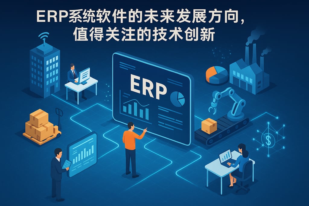 ERP系统软件的未来发展方向，值得关注的技术创新