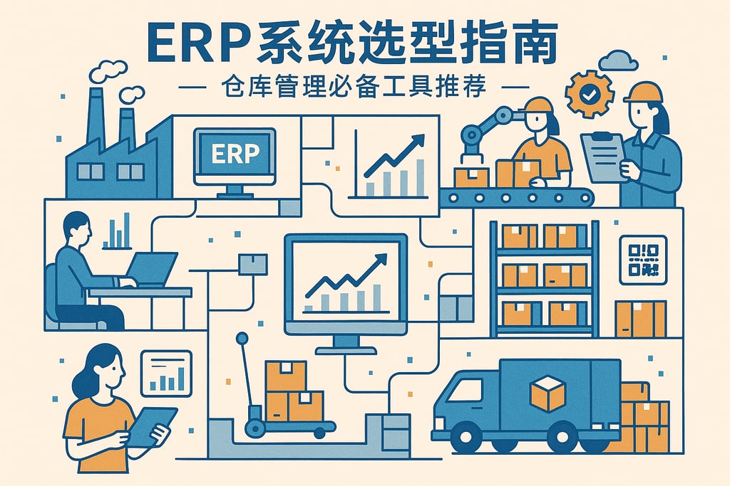 ERP系统选型指南，仓库管理必备工具推荐