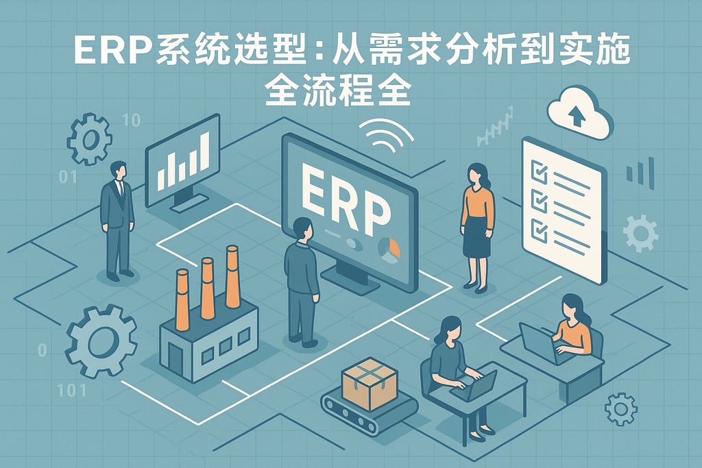 ERP系统选型：从需求分析到实施落地全流程