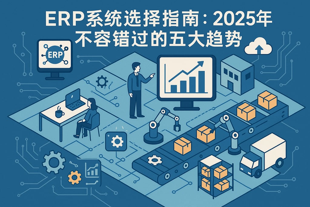 ERP系统选择指南：2025年不容错过的五大趋势