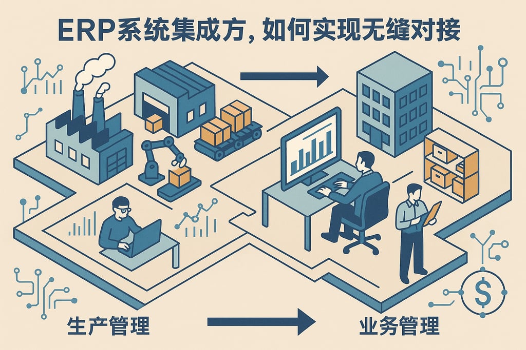 ERP系统集成方案，如何实现无缝对接
