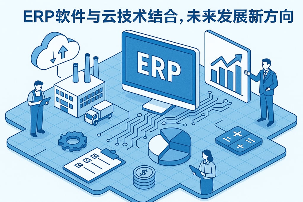 ERP软件与云技术结合，未来发展的新方向