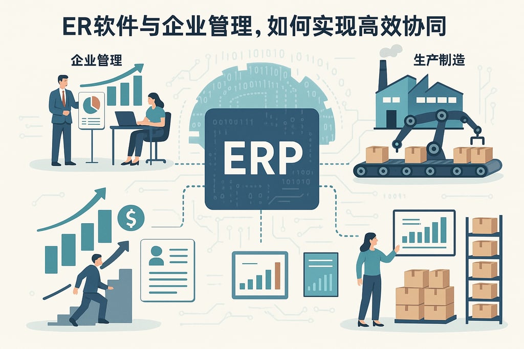 ERP软件与企业管理，如何实现高效协同