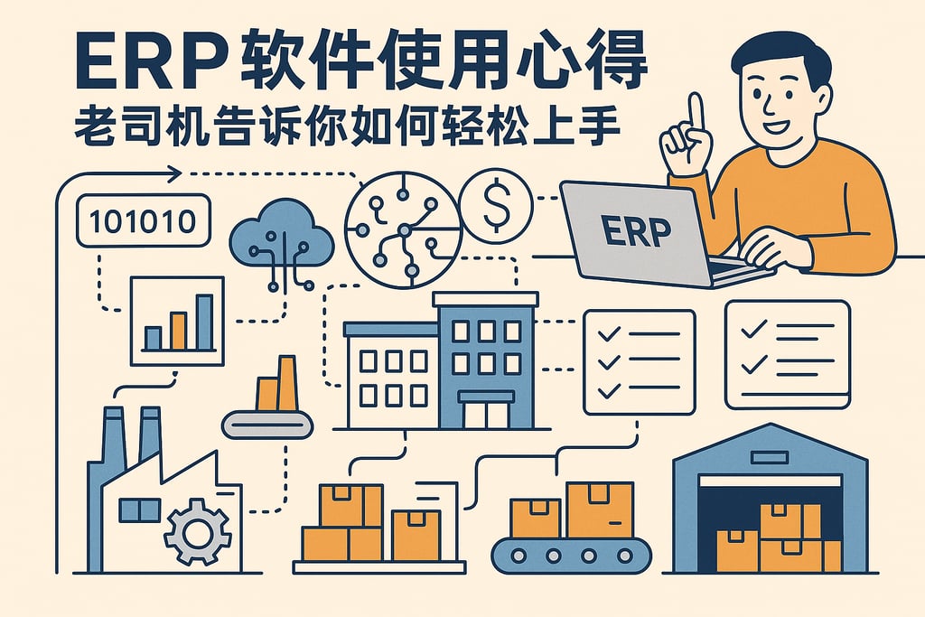 ERP软件使用心得，老司机告诉你如何轻松上手