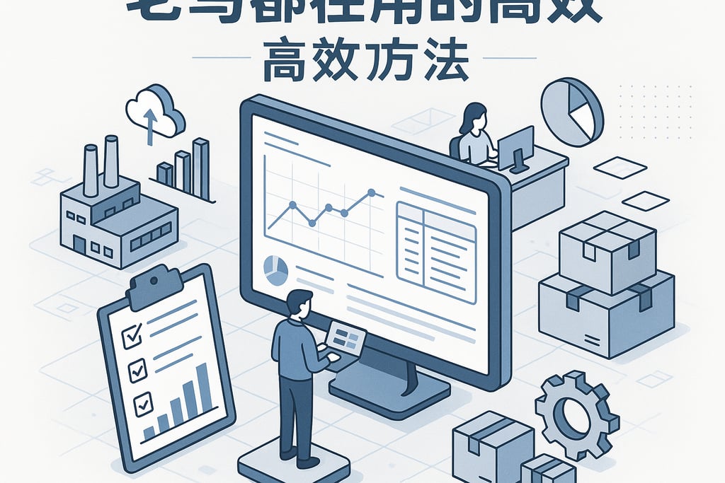 ERP软件使用技巧，老鸟都在用的高效方法