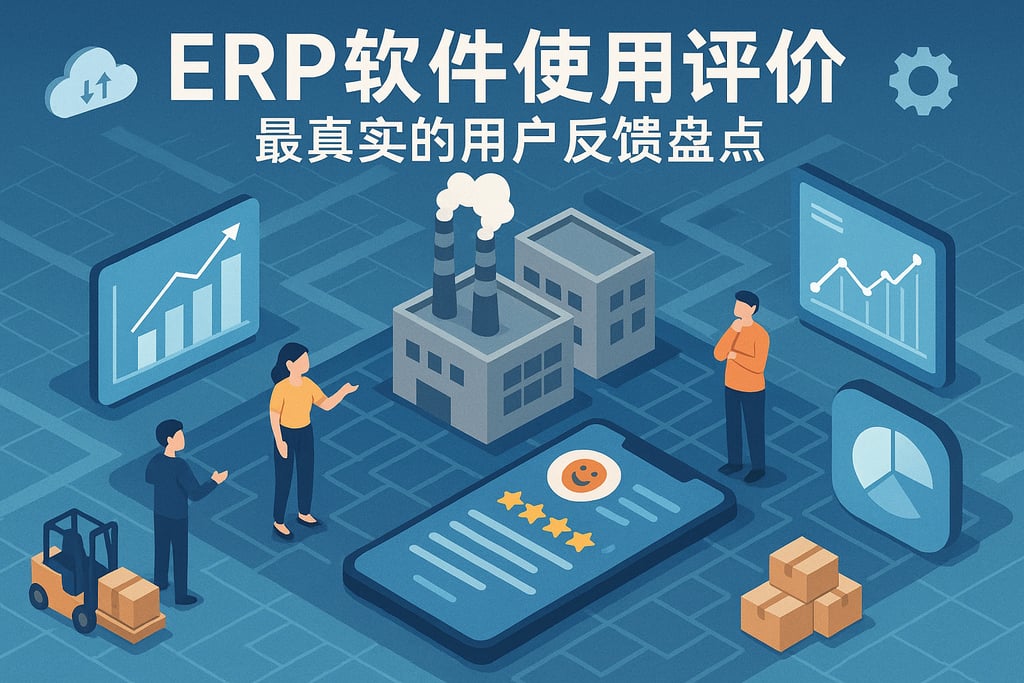 ERP软件使用评价，最真实的用户反馈盘点