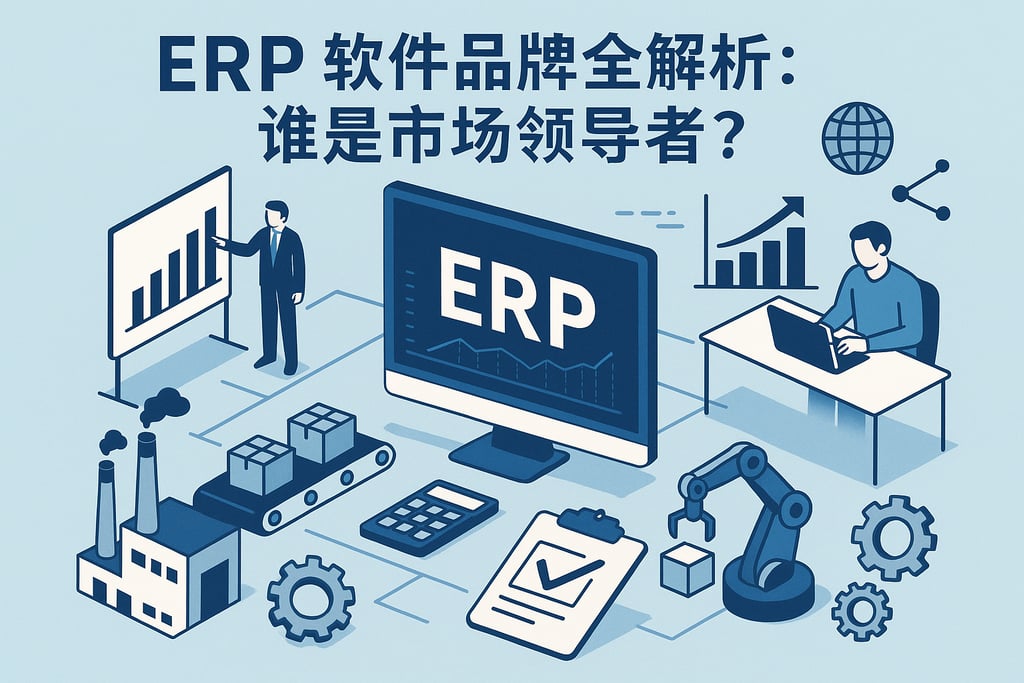 ERP软件品牌全解析：谁是市场领导者？