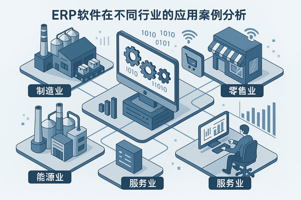 ERP软件在不同行业的应用案例分析