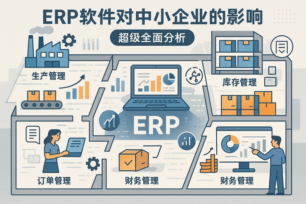 ERP软件对中小企业的影响，超级全面分析