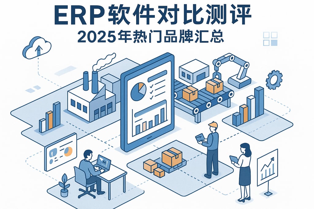 ERP软件对比测评，2025年热门品牌汇总