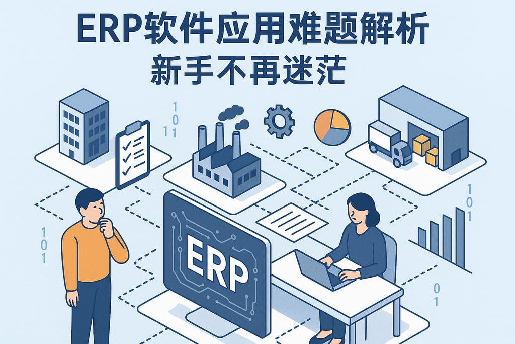 ERP软件应用难题解析：新手不再迷茫