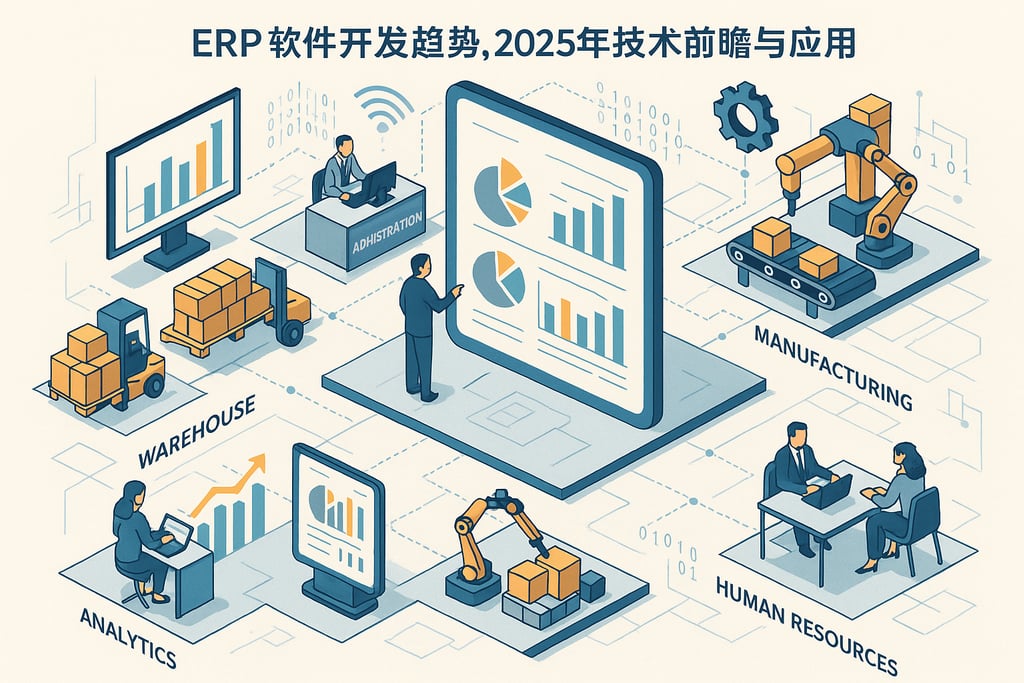 ERP软件开发趋势，2025年技术前瞻与应用