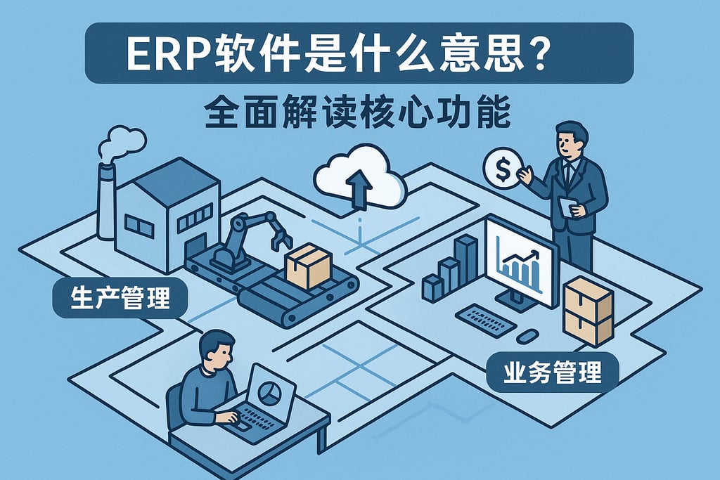 ERP软件是什么意思？全面解读核心功能