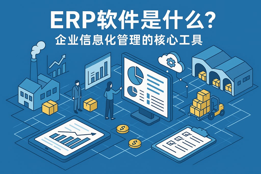 ERP软件是什么？企业信息化管理的核心工具