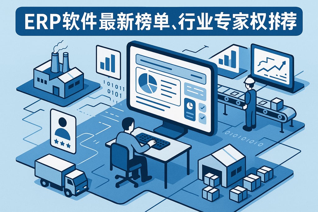 ERP软件最新榜单，行业专家权威推荐