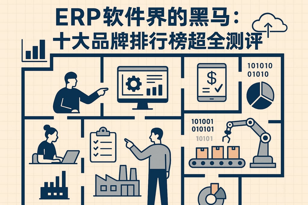 ERP软件界的黑马：十大品牌排行榜超全测评