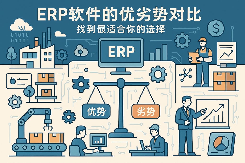 ERP软件的优劣势对比：找到最适合你的选择