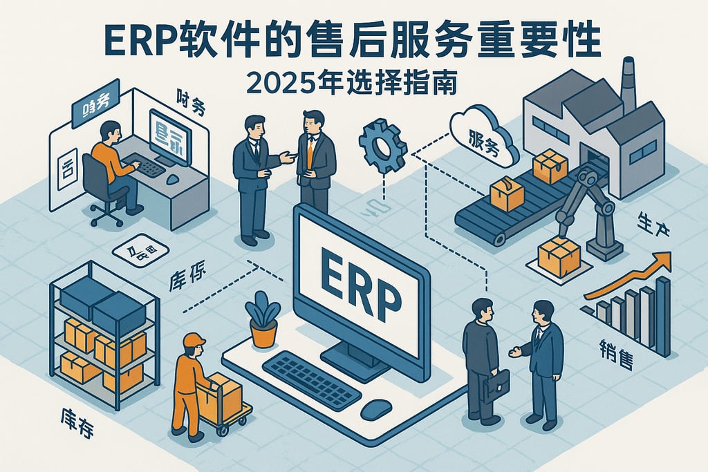 ERP软件的售后服务重要性，2025年选择指南