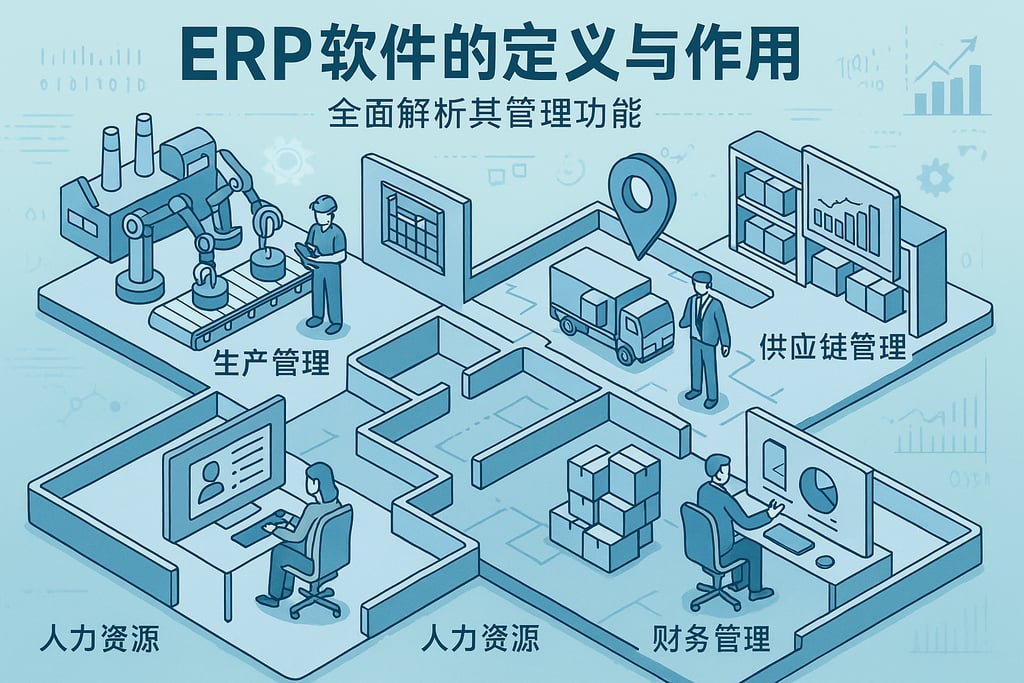 ERP软件的定义与作用，全面解析其管理功能