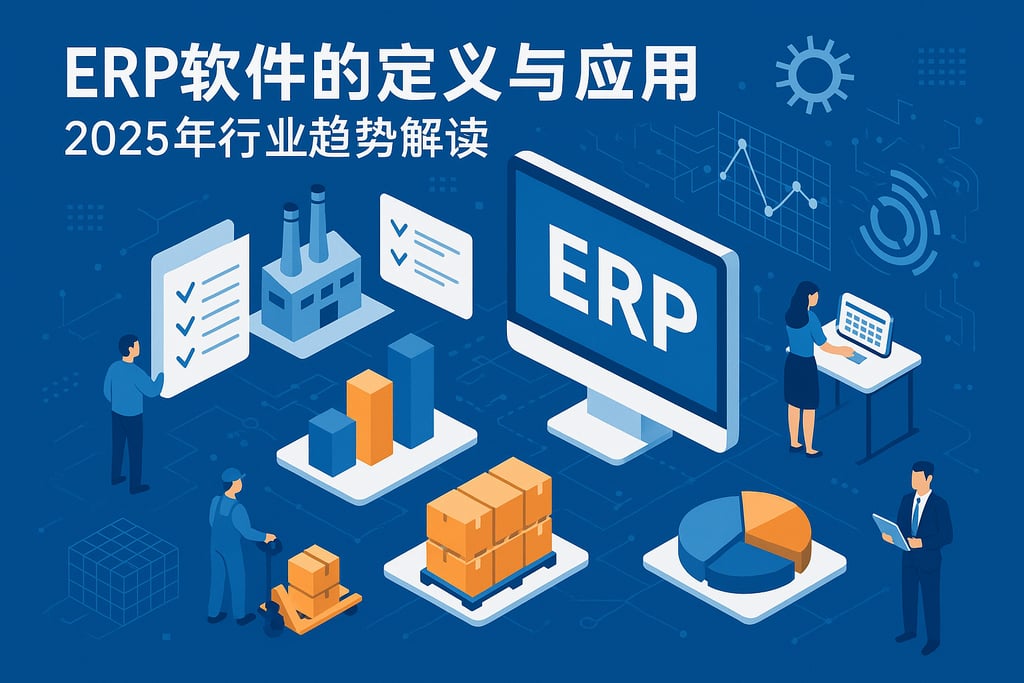 ERP软件的定义与应用，2025年行业趋势解读