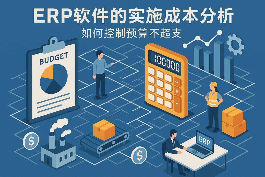 ERP软件的实施成本分析，如何控制预算不超支