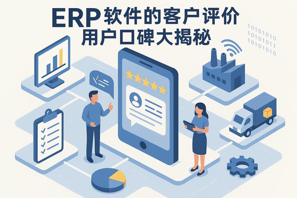 ERP软件的客户评价，用户口碑大揭秘