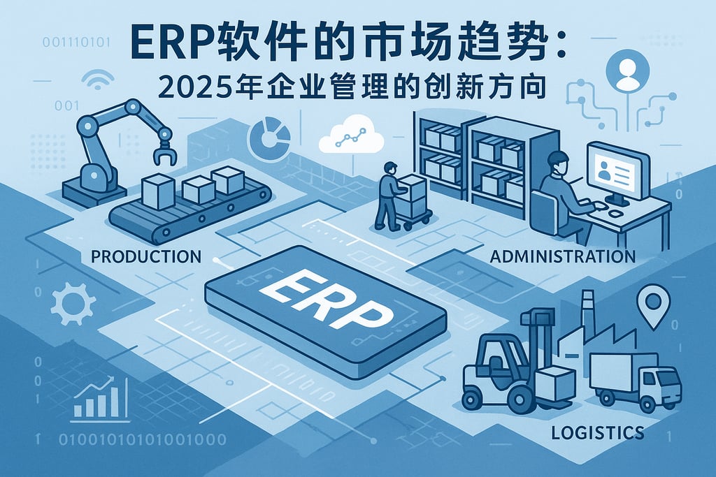 ERP软件的市场趋势：2025年企业管理的创新方向