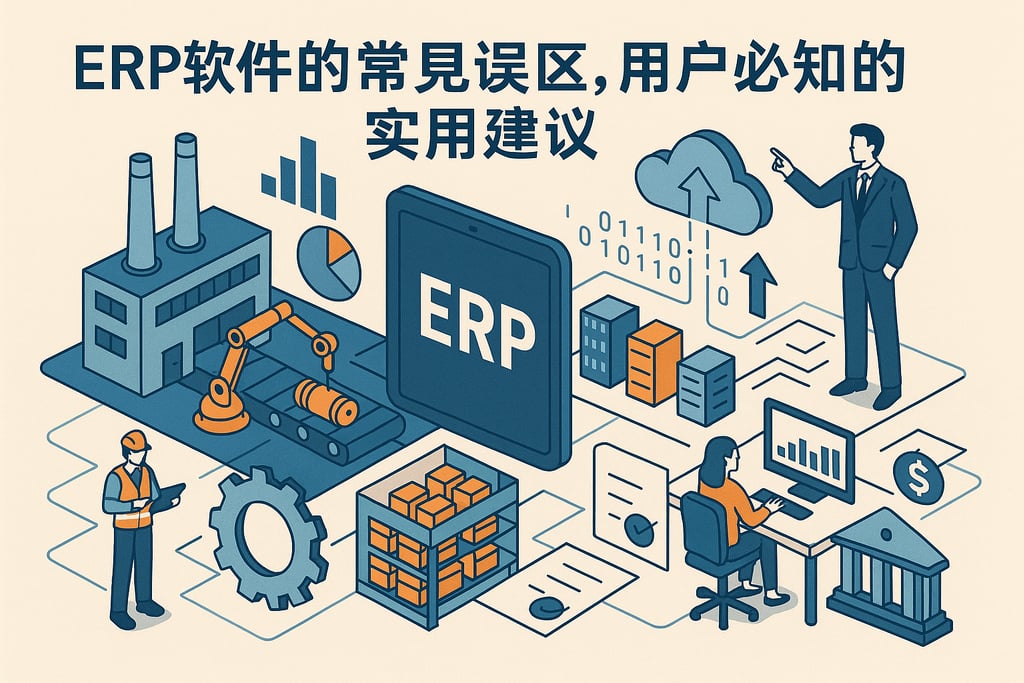 ERP软件的常见误区，用户必知的实用建议