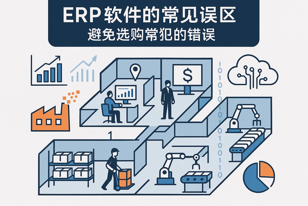 ERP软件的常见误区，避免选购常犯的错误