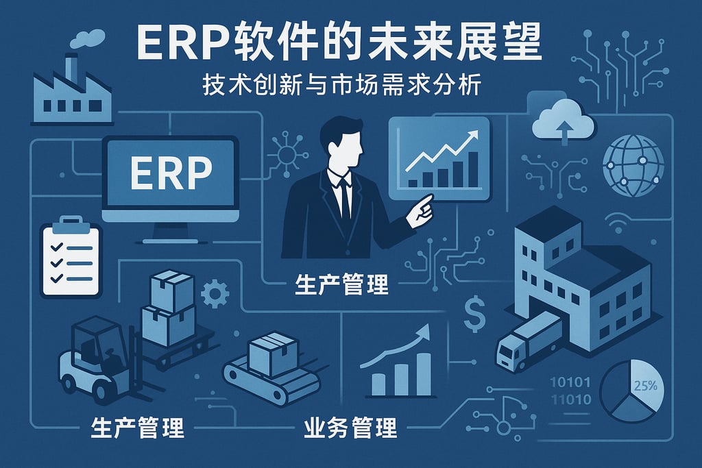 ERP软件的未来展望，技术创新与市场需求分析