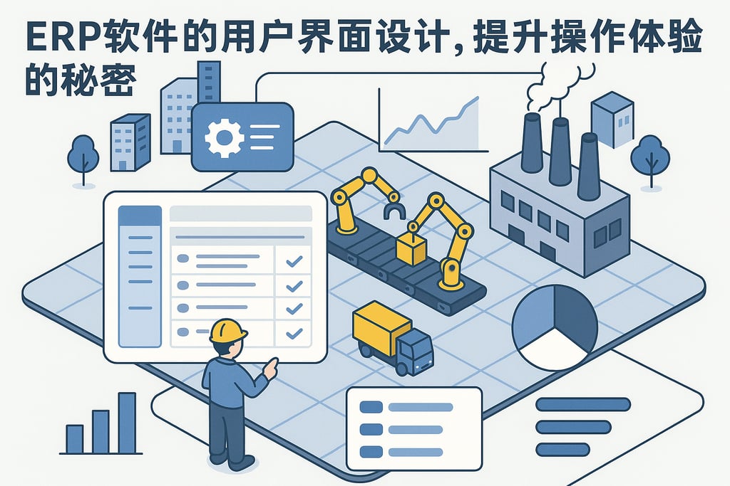 ERP软件的用户界面设计，提升操作体验的秘密