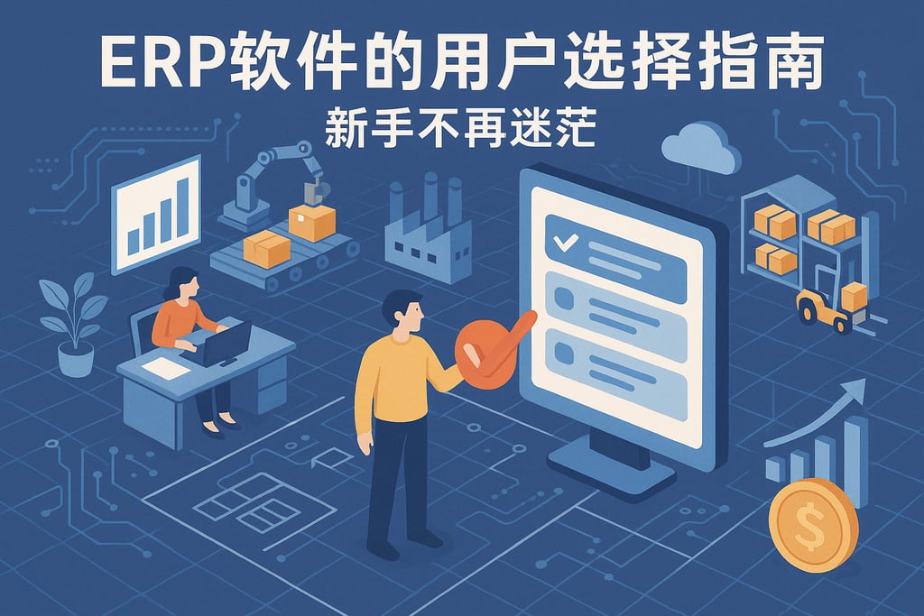 ERP软件的用户选择指南，新手不再迷茫