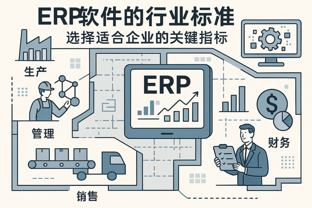 ERP软件的行业标准：选择适合企业的关键指标