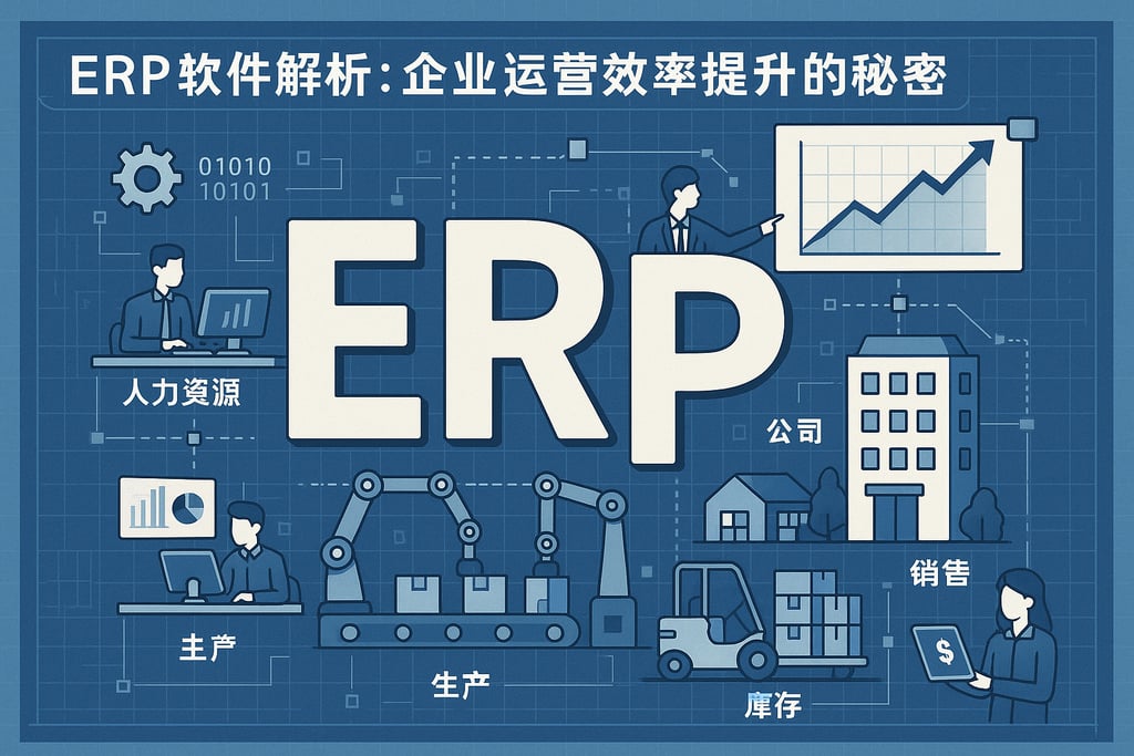 ERP软件解析：企业运营效率提升的秘密