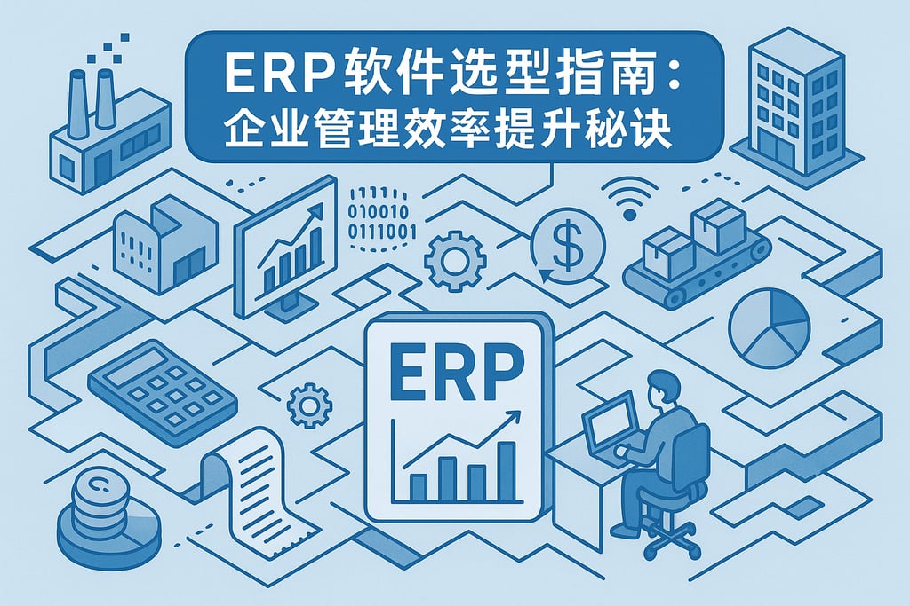 ERP软件选型指南：企业管理效率提升秘诀