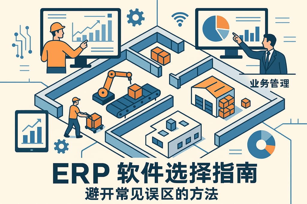 ERP软件选择指南：避开常见误区的方法