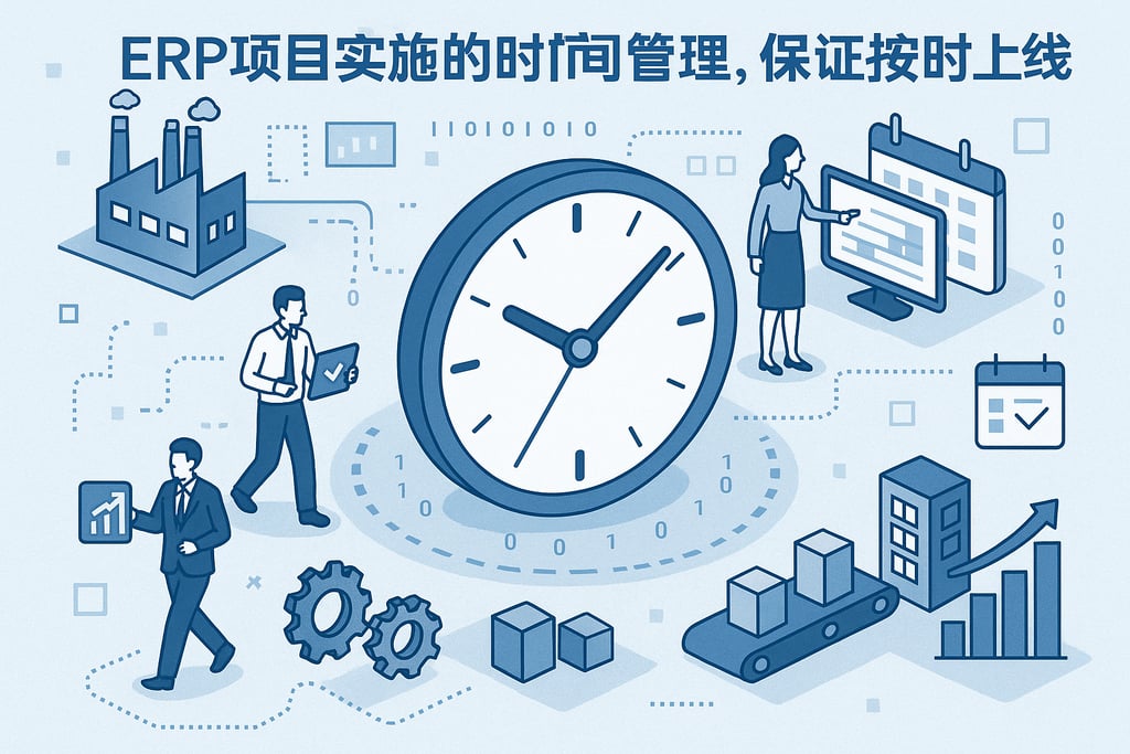 ERP项目实施的时间管理，保证按时上线的策略