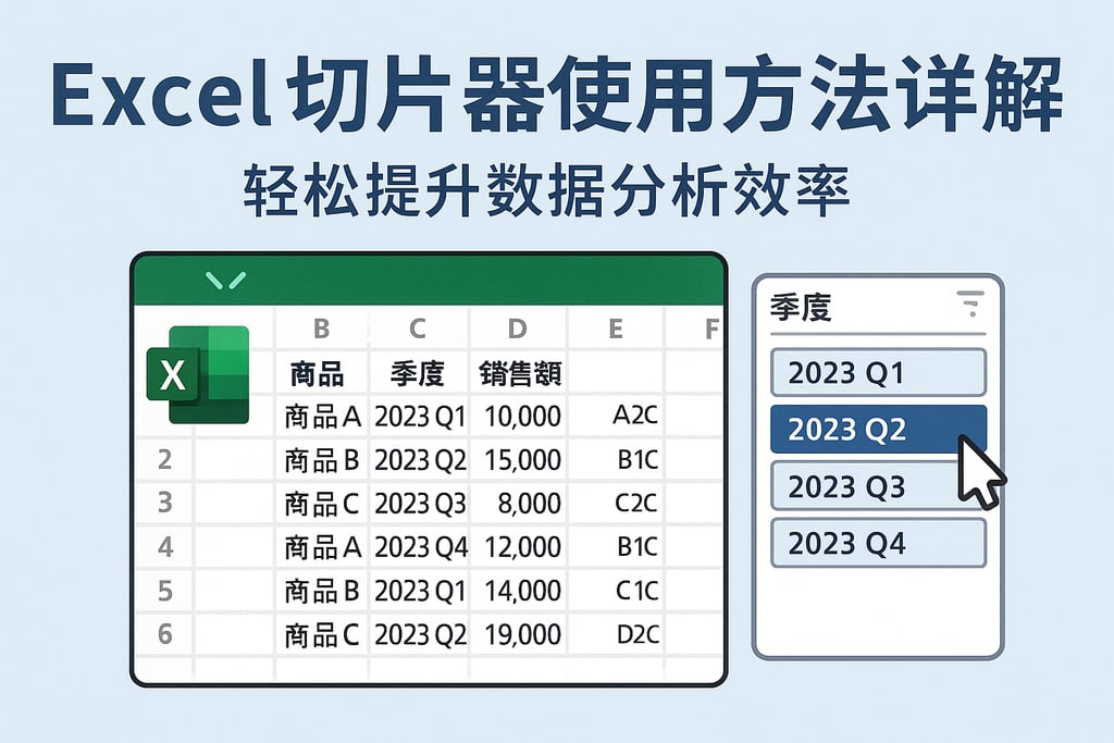 Excel切片器使用方法详解，轻松提升数据分析效率