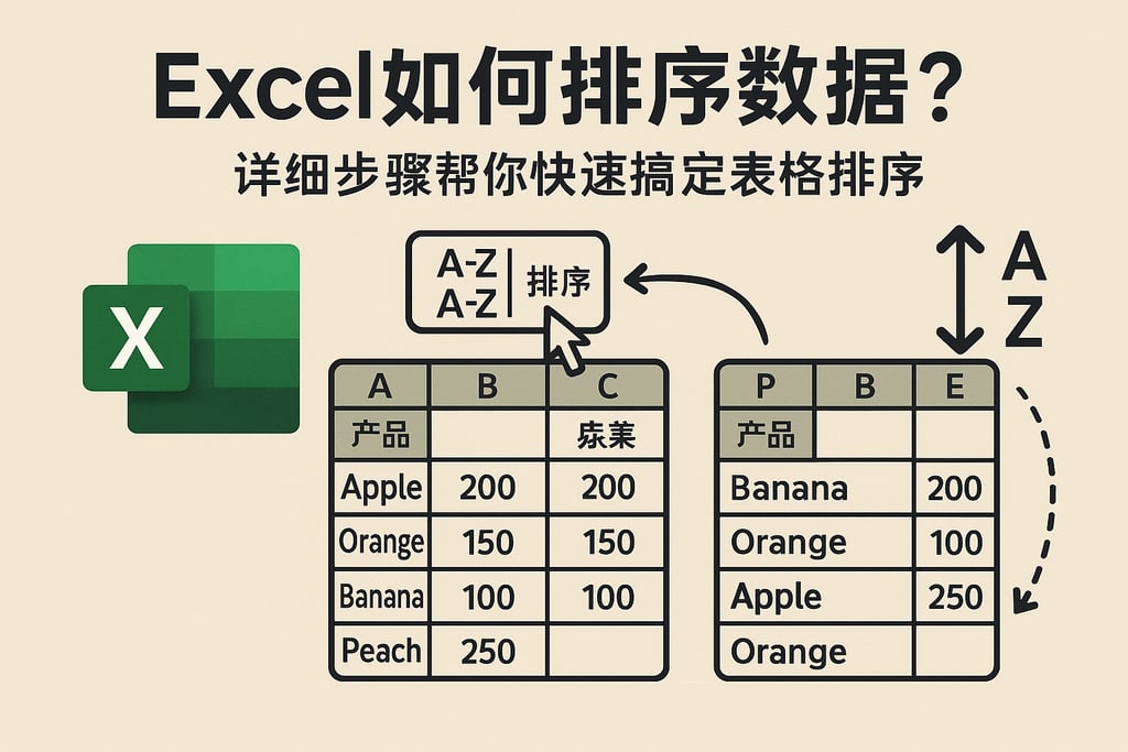 Excel如何排序数据？详细步骤帮你快速搞定表格排序