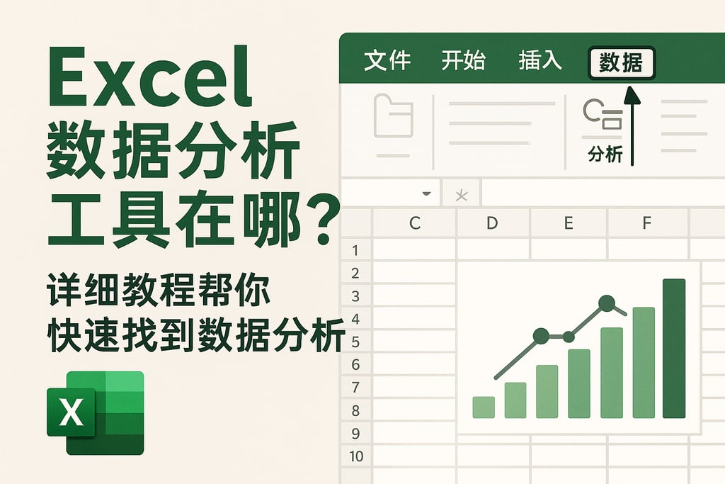 Excel数据分析工具在哪里？详细教程帮你快速找到数据分析插件