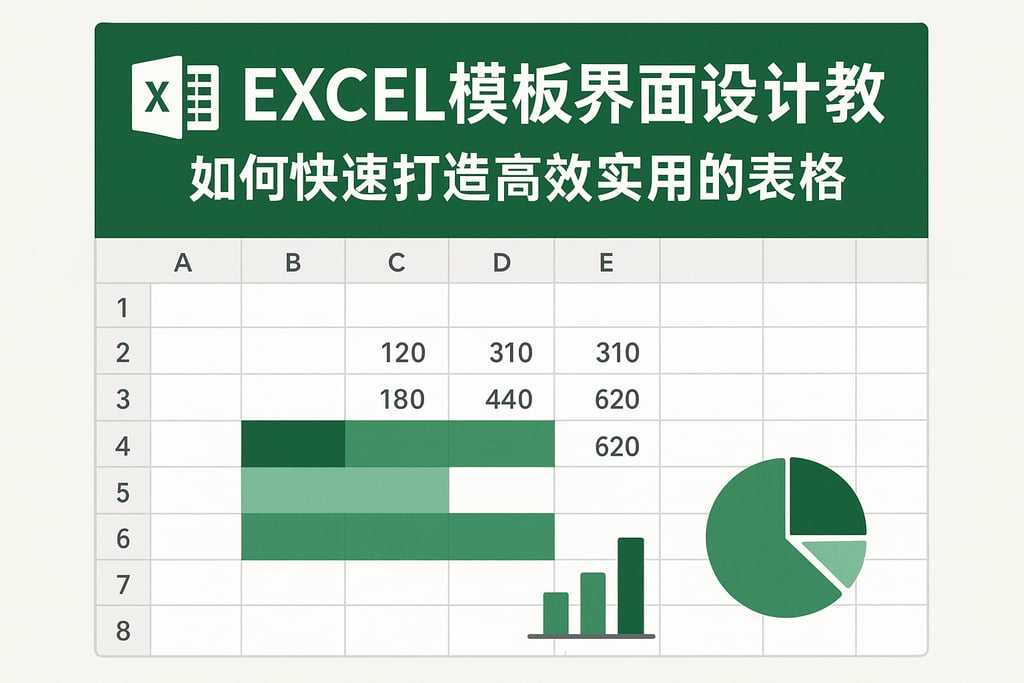 Excel模板界面设计教程：如何快速打造高效实用的表格