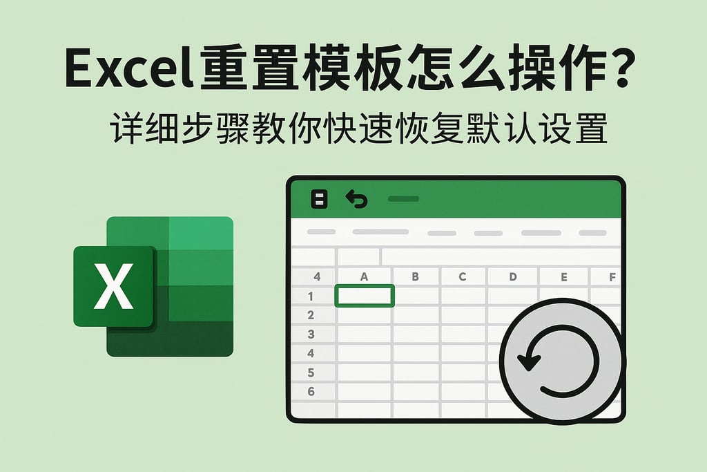 Excel重置模板怎么操作？详细步骤教你快速恢复默认设置