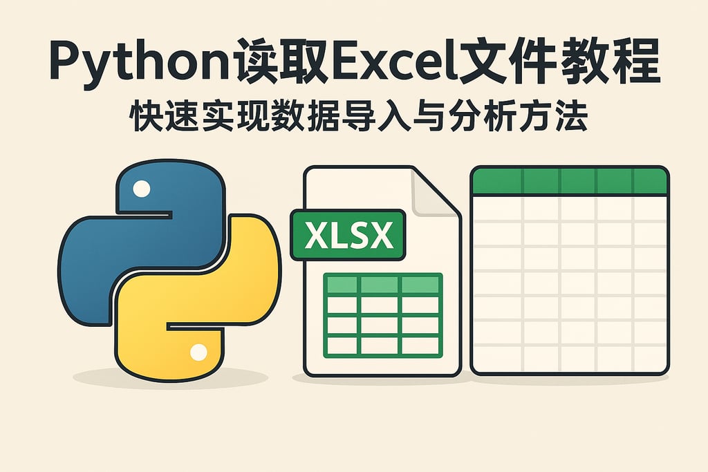 Python读取Excel文件教程：快速实现数据导入与分析方法